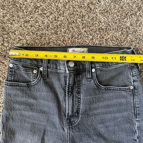 Madewell The Perfect Vintage Jean black/grey women’s size 26 - Picture 6 of 11